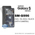 Samsung Galaxy S21+ 5G (SM-G996) LCD Screen Display - Phantom Black (with Camera) (Service Pack) – GH82-24554A