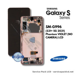 Samsung Galaxy S21+ 5G (SM-G996) LCD Screen Display - Phantom Violet (no Camera) (Service Pack) – GH82-27268B
