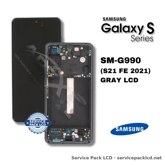 Samsung Galaxy S21 FE LCD Screen Display Gray GH82-26414A