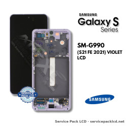 Samsung Galaxy S21 FE (SM-G990) LCD Screen Display - Violet (Renewed) – GH82-26414D