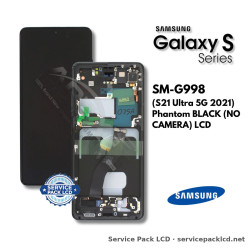 Samsung Galaxy S21 Ultra 5G (SM-G998) LCD Screen Display - Phantom Black (no Camera) (Assembled) – GH82-26035A