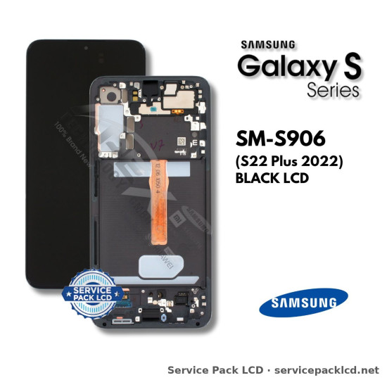 Samsung Galaxy S22 Plus LCD Screen Display Black GH82-27500A