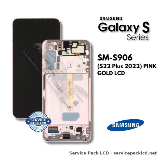 Samsung Galaxy S22 Plus LCD Screen Display Pink Gold GH82-27500D