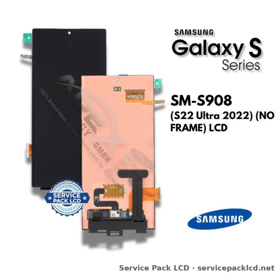 Samsung Galaxy S22 Ultra LCD Screen Display (no Frame) GH96-14788A