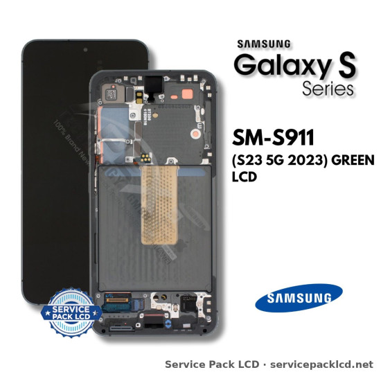 Samsung Galaxy S23 5G LCD Screen Display Green GH82-30480C