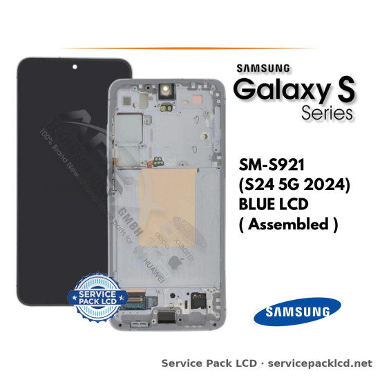 Samsung Galaxy S24 5G LCD Screen Display Blue GH82-33287F