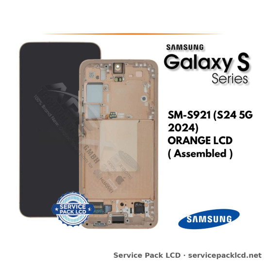 Samsung Galaxy S24 5G LCD Screen Display Orange GH82-33287G