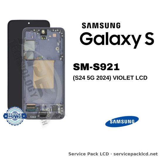 Samsung Galaxy S24 5G LCD Screen Display Violet GH82-33287C