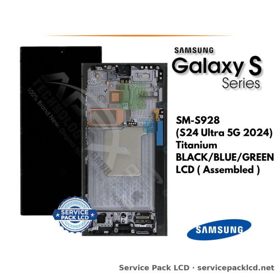Samsung Galaxy S24 Ultra 5G LCD Screen Display Titanium Black/blue/green GH82-33396B