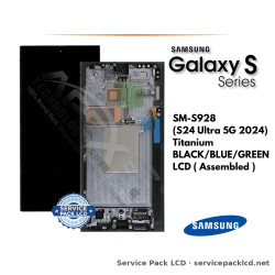 Samsung Galaxy S24 Ultra 5G (SM-S928) LCD Screen Display - Titanium Black/blue/green (Renewed) – GH82-33396B