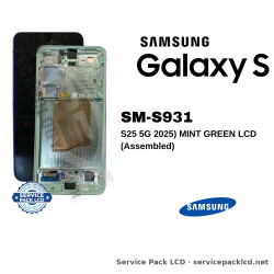 Samsung Galaxy S25 5G (SM-S931) LCD Screen Display - Mint Green (Assembled) – GH82-36329B