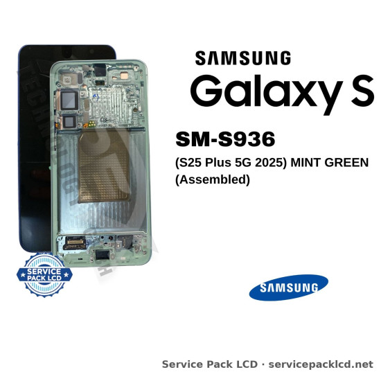 Samsung Galaxy S25 Plus 5G LCD Screen Display Mint Green GH82-36368B