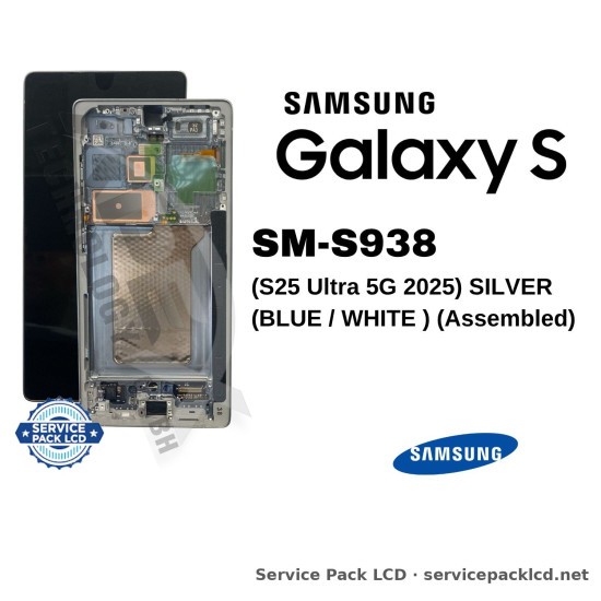 Samsung Galaxy S25 Ultra 5G LCD Screen Display Silver (blue / White ) GH82-36387C