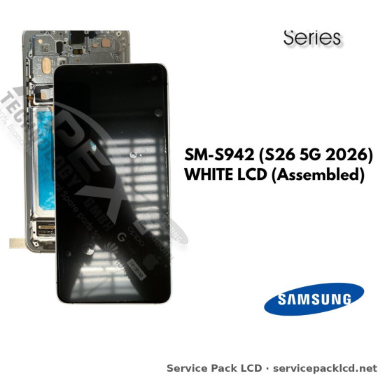 Samsung Galaxy S26 5G LCD Screen Display White GH82-39192D