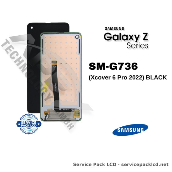 Samsung Galaxy Xcover 6 Pro LCD Screen Display Black GH82-29187A