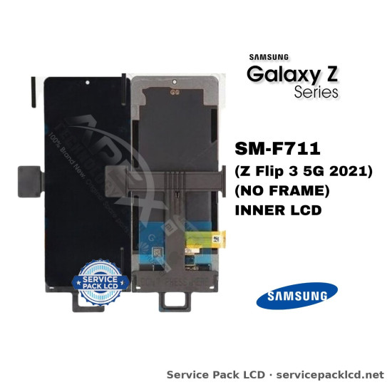 Samsung Galaxy Z Flip 3 5G LCD Screen Display (no Frame) Inner GH96-14408A