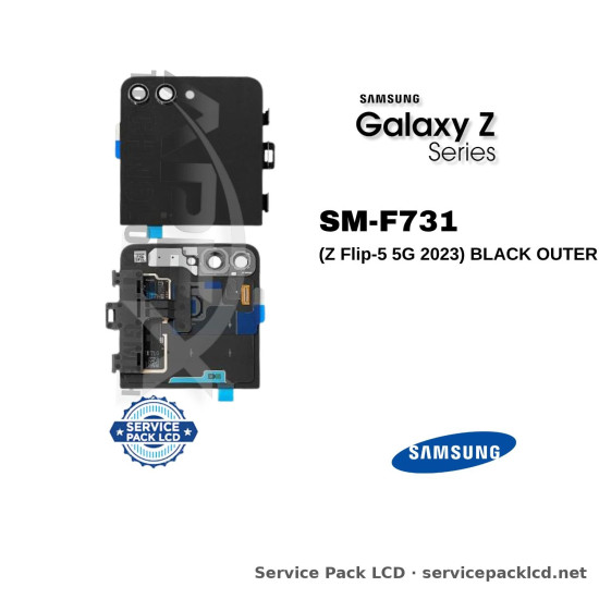Samsung Galaxy Z Flip-5 5G LCD Screen Display Black Outer GH97-29135A