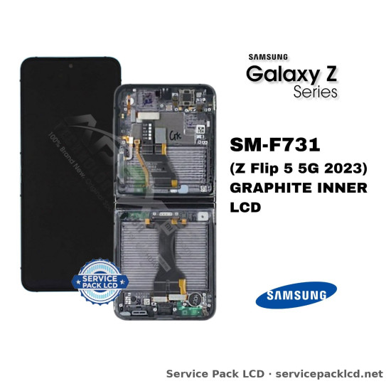 Samsung Galaxy Z Flip 5 5G LCD Screen Display Graphite Inner GH82-31827A