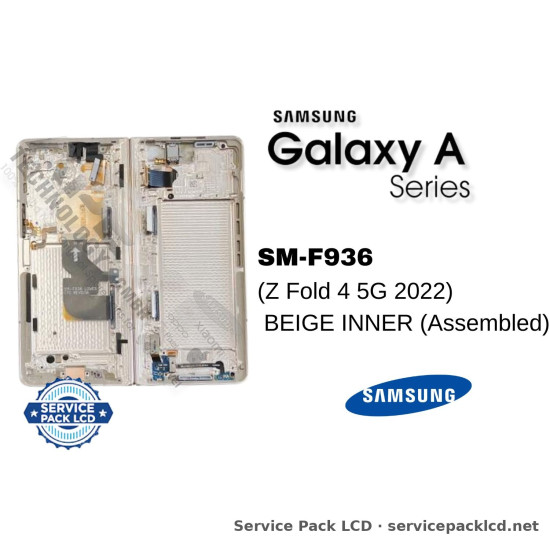 Samsung Galaxy Z Fold 4 5G LCD Screen Display Beige Inner GH82-29461C