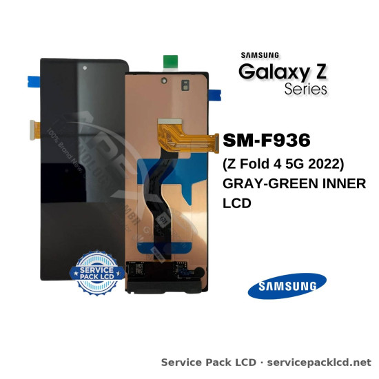 Samsung Galaxy Z Fold 4 5G LCD Screen Display Gray-green Inner GH82-29461B
