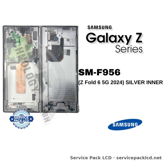 Samsung Galaxy Z Fold 6 5G LCD Screen Display Silver Inner GH82-35042A