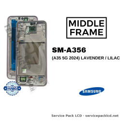 Samsung MIDDLE FRAME SM-A356 (A35 5G 2024) LAVENDER / LILAC – GH82-34225C
