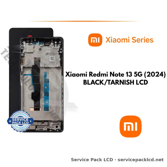 Xiaomi Redmi Note 13 5G (2024) BLACK/TARNISH LCD 5600020N1700