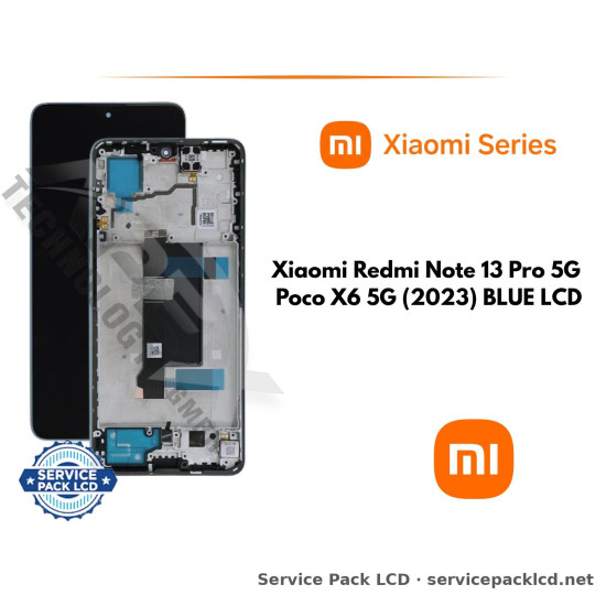 Xiaomi Redmi Note 13 Pro 5G // Poco X6 5G (2023) BLUE LCD 5600010N1600