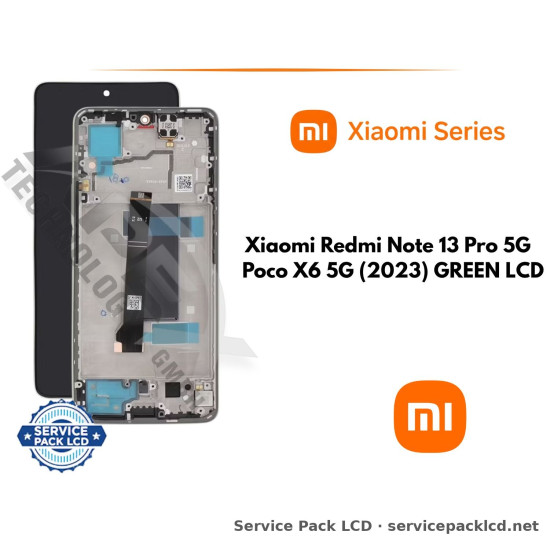 Xiaomi Redmi Note 13 Pro 5G // Poco X6 5G (2023) GREEN LCD 56000300N1600