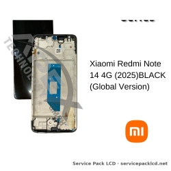 Xiaomi Redmi Note 14 4G (2025) BLACK LCD (Global Version) – 560001000O700