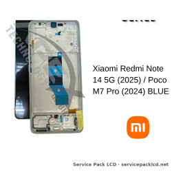 Xiaomi Redmi Note 14 5G (2025) / Poco M7 Pro (2024) BLUE/CORAL GREEN LCD – 56001800O1700