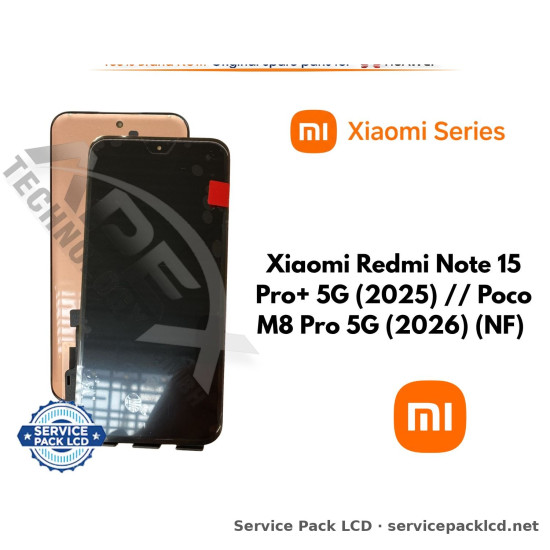 Xiaomi Redmi Note 15 Pro+ 5G (2025) // Poco M8 Pro 5G (2026) (NF) LCD X-642