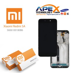 Xiaomi Redmi 5A Lcd Display / Screen + Touch (Service Pack) Black 5606100180B6