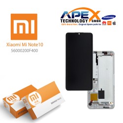 Xiaomi Mi Note 10 (M1910F4G) Mi Note 10 Pro (M1910F4S) Lcd Display / Screen + Touch glacier White 56000200F400