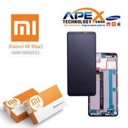 Xiaomi Mi Max 3 Lcd Display / Screen + Touch Black (Service Pack) 560610042033