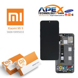 Xiaomi Mi 9 (M1902F1G) Lcd Display / Screen + Touch piano Black (Service Pack) 560610095033
