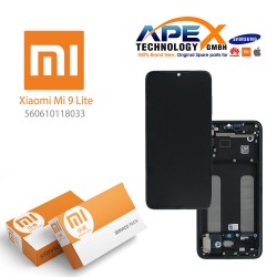 Xiaomi Mi 9 Lite Lcd Display / Screen + Touch onyx Grey (Service Pack) 560610118033 OR 5600030F3B00