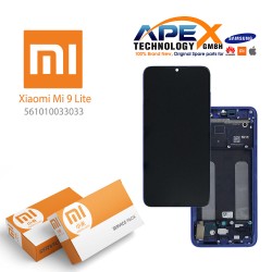 Xiaomi Mi 9 Lite Lcd Display / Screen + Touch Aurora Blue 561010033033