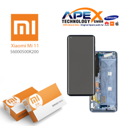 Xiaomi Mi11 Lcd Display / Screen + Touch Blue 56000500K200