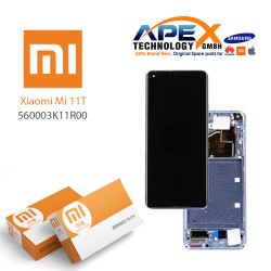 Xiaomi 11T ( 2021 ) Lcd Display / Screen + Touch Silver 560003K11R00