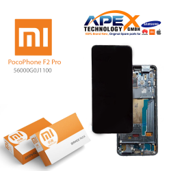 Xiaomi Poco F2 Pro Lcd Display / Screen + Touch Black (Service Pack) 56000G0J1100